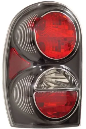 Markdown Jeep Liberty Anzo Taillights - Black - 211108
