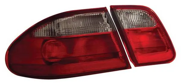 Best Choice Mercedes-Benz E Class Anzo Taillights - Red & Clear - 221156