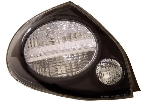 Nissan Maxima Anzo Taillights - Black - 221097 High Quality