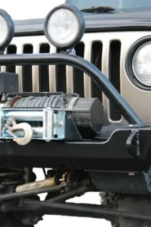 Jeep Wrangler Hyline Crawler Front Bumper Assembly - TJ-YJ-10CFB Crafted