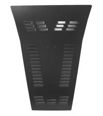 Hot Picks Jeep CJ Hyline Louvered Hood Panel - Unfinished - CJ-50HLP-NF