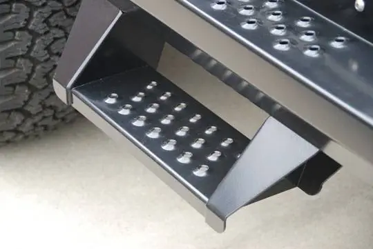 Markdown Jeep Wrangler Hyline Step Side Rocker Panel Extension Step Assembly - TJ-30SSE