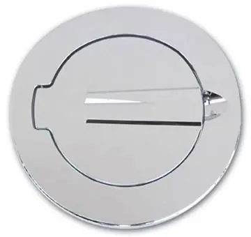 Ford Mustang Pirate Chrome Billet Fuel Door - Each - MU0029SC Affordable