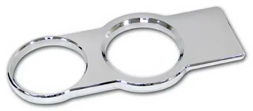 Ford Mustang Pirate Chrome Billet Cup Holder Insert - Each - MU0001SC Limited Offer