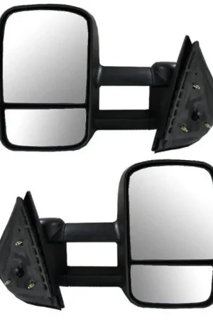 Modern GMC Sierra Suvneer Standard Extended Towing Mirrors with Split Glass - Left & Right Side - CVE6-9410-D0
