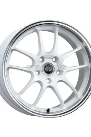 Don’t Miss Out Enkei PF01SS Alloy Wheel 17x8 ET50 5x114.3 White Machined Lip 75mm CB