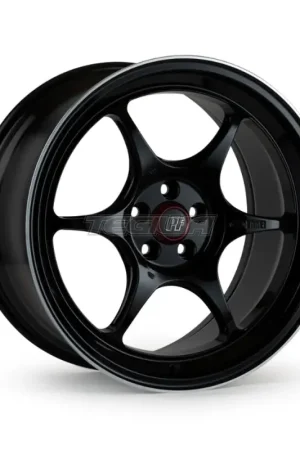 In Demand Enkei PF06 Alloy Wheel 18x7.5 ET48 5x100 Black Machined 75mm CB