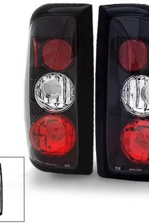 Modern Dodge Dakota 4CarOption Altezza Taillights - XT-TLZ-DKT9704BK-6