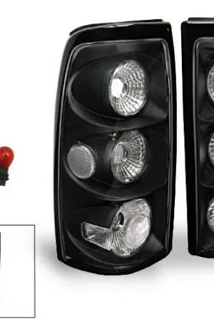 Premium Chevrolet Silverado 4CarOption Altezza Taillights - XT-TLBK-SLV9902-6
