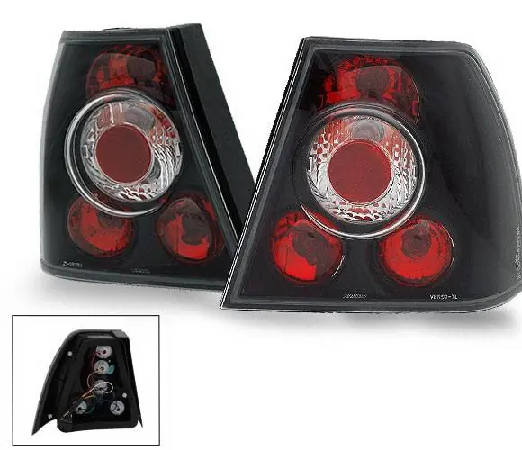Free Delivery Volkswagen Jetta 4CarOption Altezza Taillights - XT-TLZ-JTA49804BK-6
