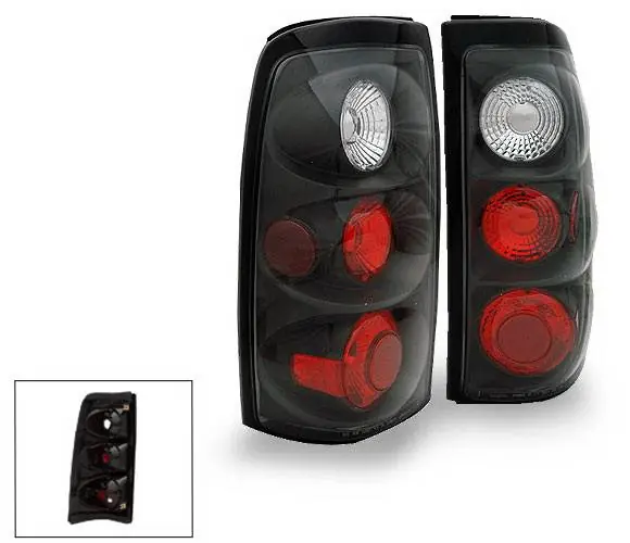 Flash Sale GMC Sierra 4CarOption Altezza Taillights - XT-TLZ-SLV9902BK-6