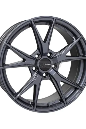 Today Only Enkei Phoenix Alloy Wheel 18x8 ET35 5x114.3 Blue Gunmetal 72.6mm CB