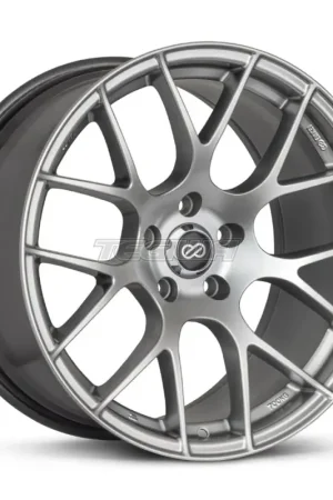 Budget Enkei Raijin Alloy Wheel 18x8.5 ET45 5x100 Titanium 72.6mm CB