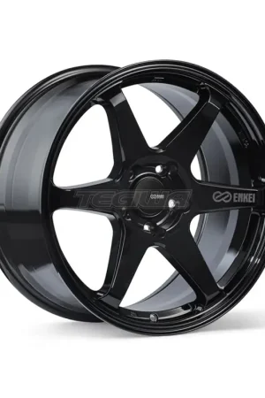 Viral Enkei T6R Alloy Wheel 18x8 ET45 5x112 Gloss Black 72.6mm CB