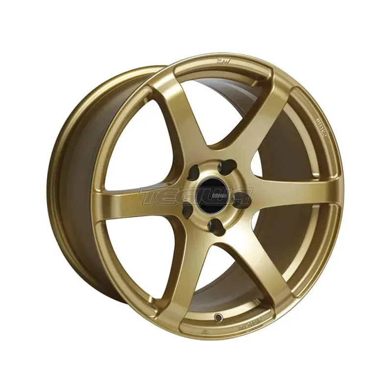 Enkei T6S Alloy Wheel 18x8 ET45 5x100 Gold 72.6mm CB Handmade