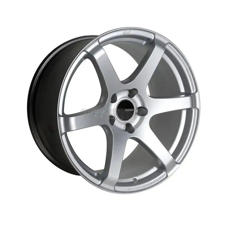 Latest Enkei T6S Alloy Wheel 18x8.5 ET45 5x100 Matt Silver 72.6mm CB