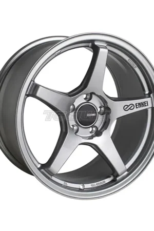 Enkei TS-5 Alloy Wheel 17x8 ET45 5x100 Storm Grey 72.6mm CB Warranty Included