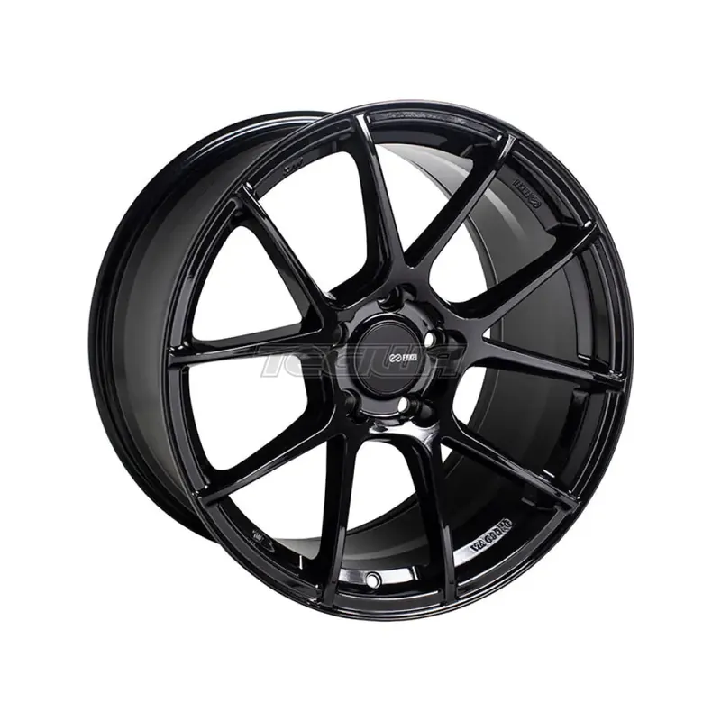 Enkei TS-V Alloy Wheel 17x9 ET45 5x100 Gloss Black 72.6mm CB Fan Favorite