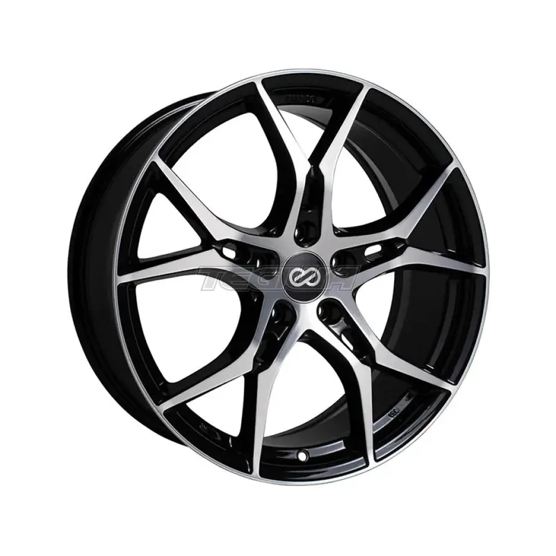 Budget Enkei Vulcan Alloy Wheel 19x8.0 ET45 5x114.3 Black Machined 72.6mm CB