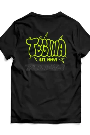 Tegiwa Graffiti Logo T-Shirt Black Money Back Guarantee