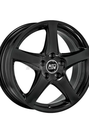 MSW All Season 78 Alloy Wheel 16x6.5 ET41 5x112 Gloss Black 57.1mm CB Worldwide Shipping