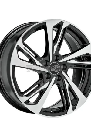 MSW All Season 60 Alloy Wheel 18x7.5 ET46 5x112 Gloss Black Full Polis Authentic