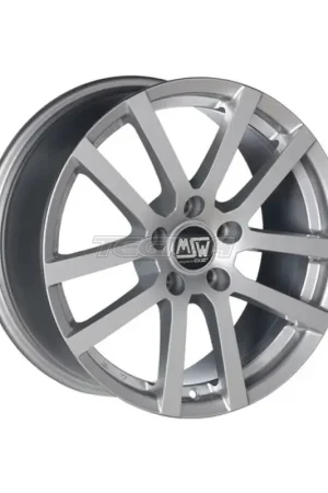 MSW All Season 22 Alloy Wheel 14x5.5 ET35 4x100 Full Silver 63.4mm CB Free Returns