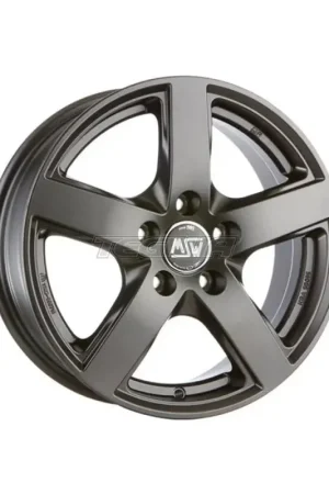 Free Delivery MSW All Season 55 Alloy Wheel 17x7.5 ET32 5x120 Matt Dark Grey 72.6mm