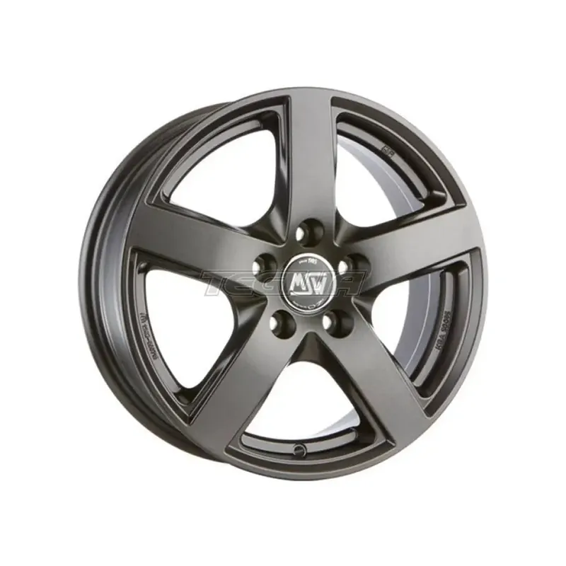 While Supplies Last MSW All Season 55 Alloy Wheel 16x6.5 ET41 5x115 Matt Dark Grey 70.2mm