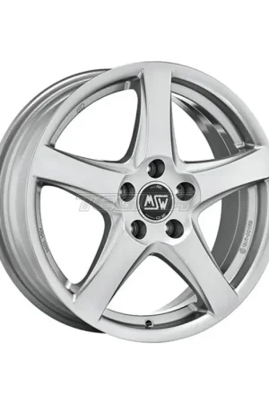 New Release MSW All Season 78 Alloy Wheel 17x6.5 ET50 5x108 Full Silver 63.4mm CB