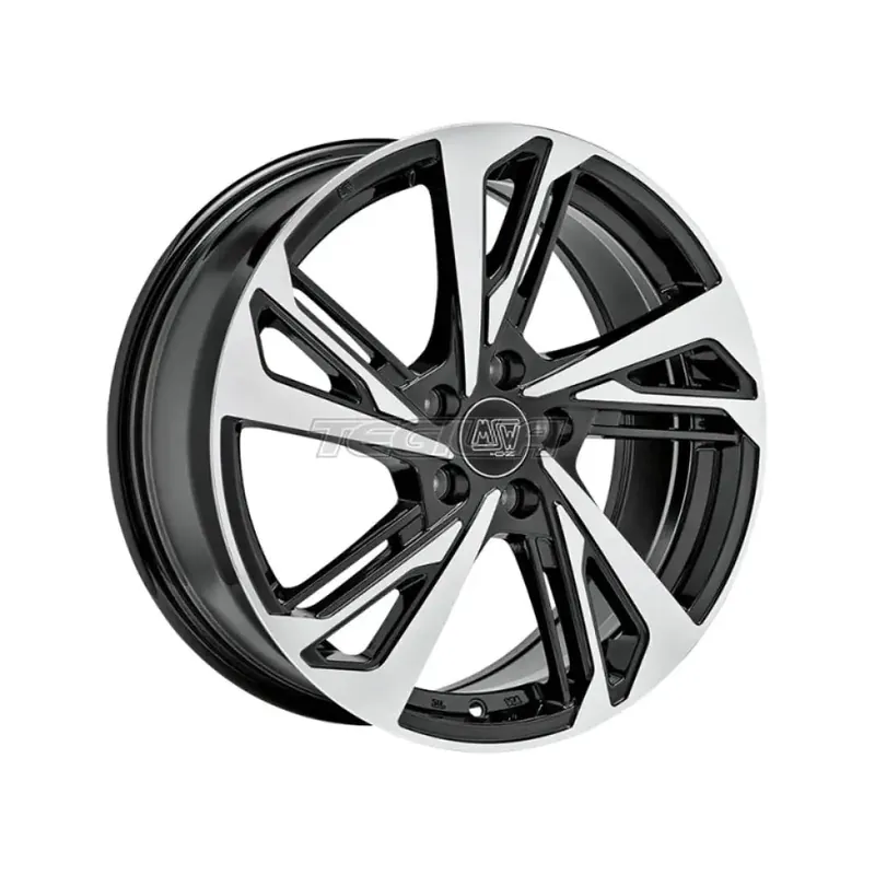 Limited Edition MSW All Season 60 Alloy Wheel 17x7.5 ET44 5x108 Gloss Black Full Polis