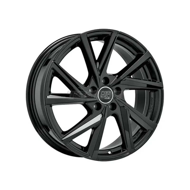 MSW All Season 80-5 Alloy Wheel 19x7.5 ET47.5 5x108 Gloss Black 63.4mm Latest