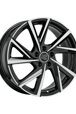 Grab Now MSW All Season 80-5 Alloy Wheel 18x8 ET39 5x112 Gloss Black Full Polis