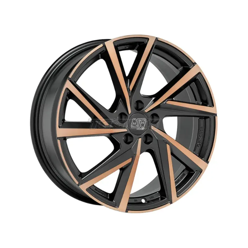 Deal MSW All Season 80-5 Alloy Wheel 19x8 ET40 5x112 Matt Black Copper Fp 5