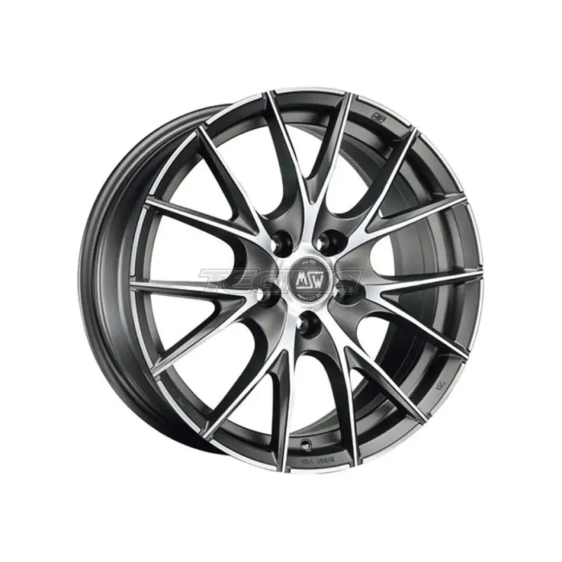Bargain MSW Avantgarde 25 Alloy Wheel 15x6 ET45 5x114.3 Matt Titanium Full Pol