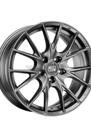 MSW Avantgarde 25 Alloy Wheel 17x7 ET42 4x100 Matt Titanium 63.4mm CB Premium