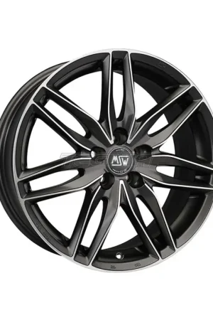Secure Checkout MSW Avantgarde 24 Alloy Wheel 15x6.5 ET43 4x100 Matt Gunmetal Full Pol