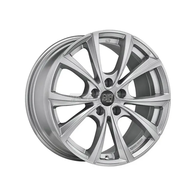 MSW Avantgarde 27T Alloy Wheel 19x8.5 ET35 5x114.3 Full Silver 64.12mm Exclusive Offer