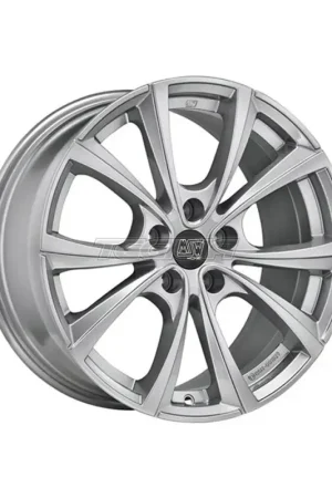 Markdown MSW Avantgarde 27T Alloy Wheel 18x8.5 ET40 5x114.3 Full Silver 64.12mm