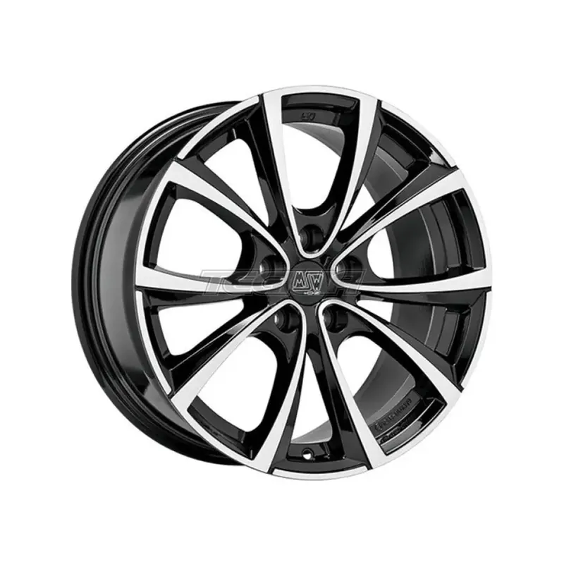 MSW Avantgarde 27T Alloy Wheel 18x8.5 ET40 5x114.3 Gloss Black Full Po Hot Picks