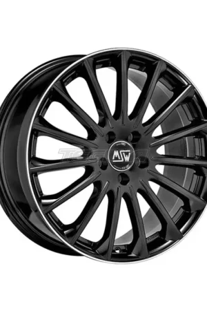 Seasonal Sale MSW Avantgarde 30 Alloy Wheel 18x8 ET45 5x112 Gloss Black Diamond Lip
