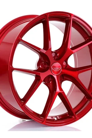 Crafted JUDD T325 Alloy Wheel 19x8.5 ET20 TO 45 5x120 Candy Red 72.6mm CB