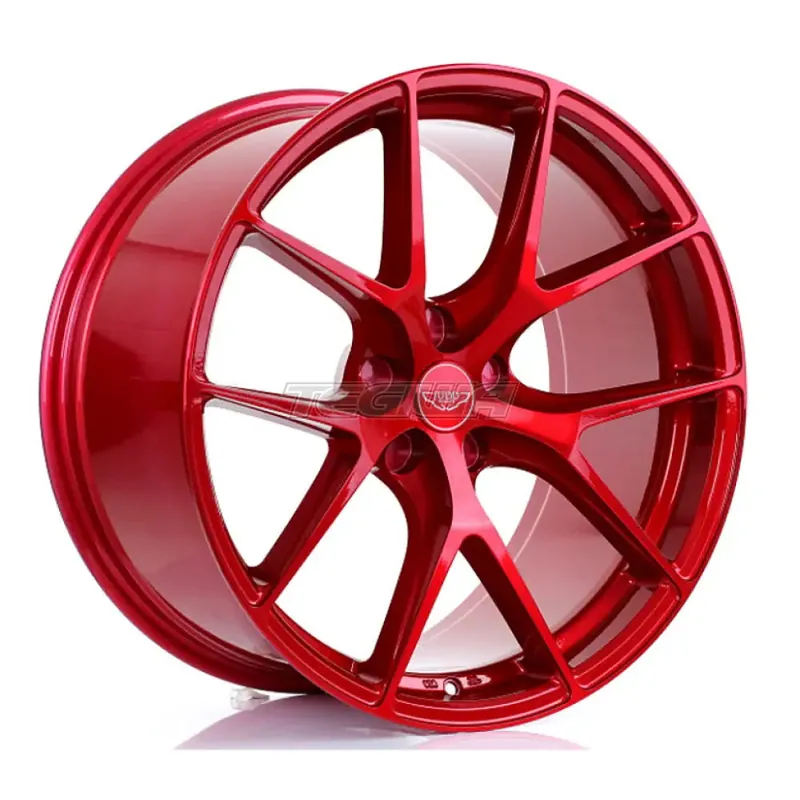 Worldwide Shipping JUDD T325 Alloy Wheel 20x10 ET20 TO 45 5x100 Candy Red 72.6mm CB