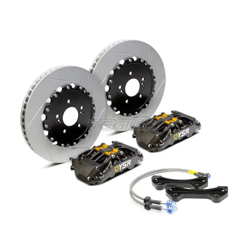 Fan Favorite Yellow Speed Racing YSR 6 Pot YS600R Competition Front Big Brake Kit B