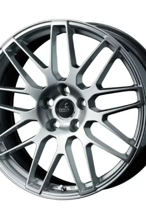 Crafted Delmore LC.S Alloy Wheel 18x8 ET45 5x114 Hyper Silver 60mm CB