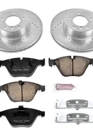 Power Stop 11-12 BMW 328i xDrive Front Z23 Evolution Sport Brake Kit — PMD Premier Motoring Development Save Now