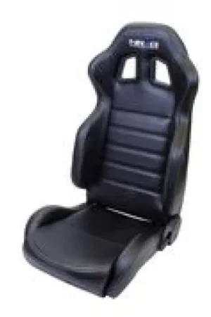 Bulk Order NRG Reclinable Sport Seats (Pair) PVC Leather w/NRG Logo - Black w/Whi — PMD Premier Motoring Development
