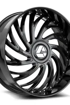 Limited Time Azara AZX-101 5x112/5x114.3 20x8.5 +35 Gloss Black