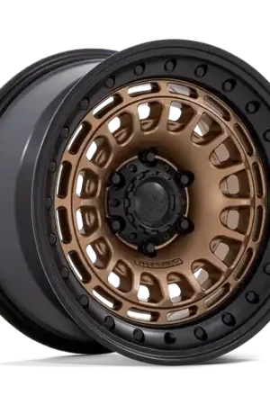 Limited Edition Black Rhino BR014 SAHARA 5X127 17x9 +0 MATTE BRONZE W/ GLOSS BLACK LIP