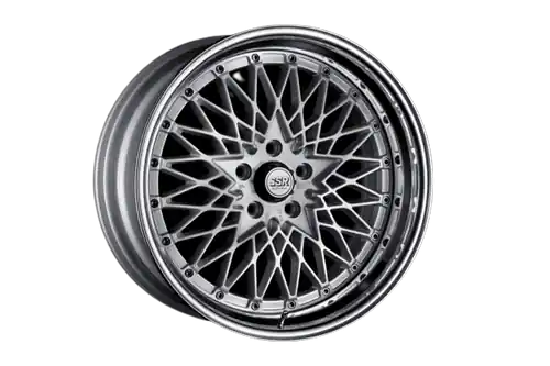 SSR Formula MESH 4x100 19X8+37 SL Disk Fm Silver Limited Edition